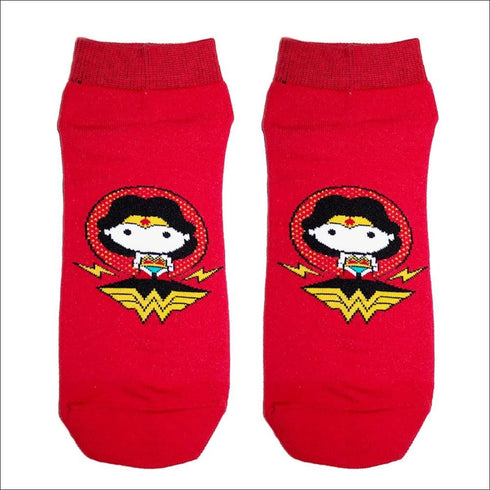 Wonder woman red socks - Uncommongifts.in