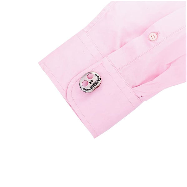 Alan Silver Oval Cufflinks - Uncommongifts.in