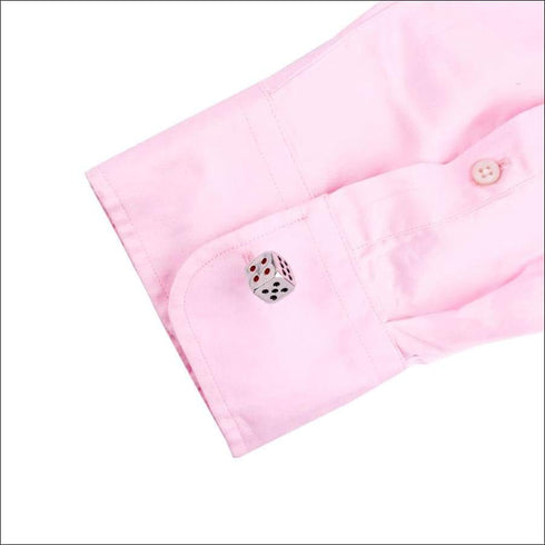 Aldrich Silver Dice Cufflinks - Uncommongifts.in