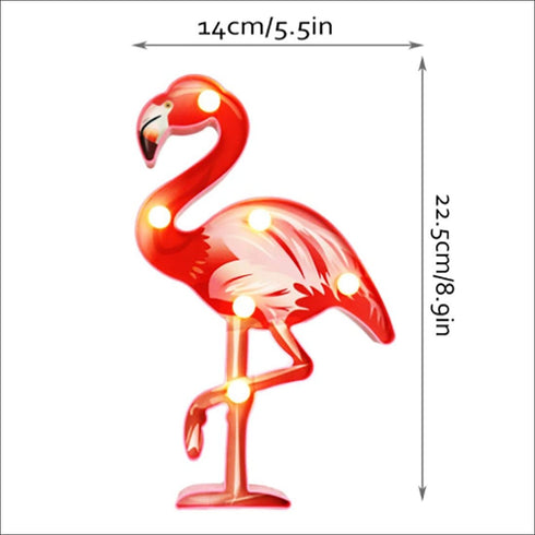 Flamingo marquee lamp - Uncommongifts.in