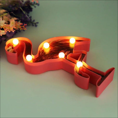 Flamingo marquee lamp - Uncommongifts.in