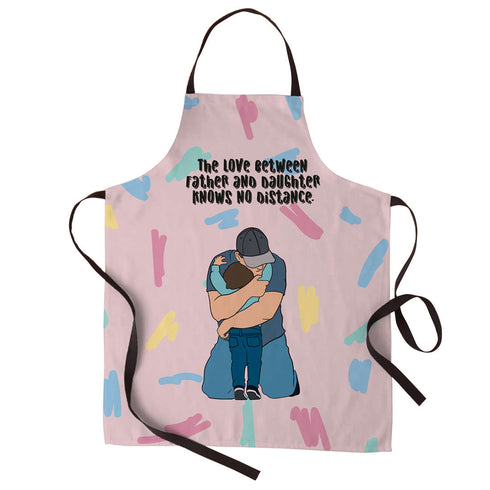 Love Between Father and Daughter Apron - Uncommongifts.in