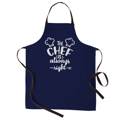 The Chef Is Always Right Apron - Uncommongifts.in
