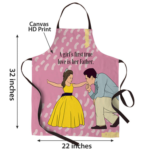Father My True Love Apron - Uncommongifts.in