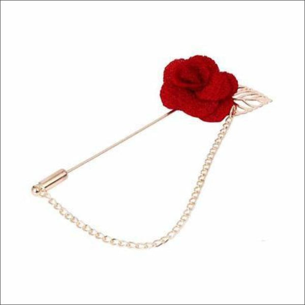 Elilan Rose Lapel Pin - Uncommongifts.in