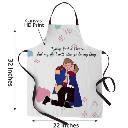 My King Dad Apron - Uncommongifts.in
