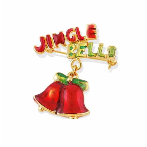 Jingle Bell Brooch - Uncommongifts.in