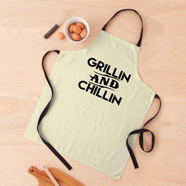 Grillin and Chillin Apron - Uncommongifts.in