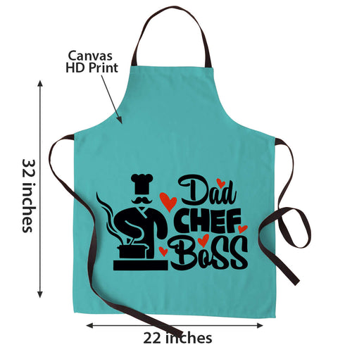 Dad Chef Boss Apron - Uncommongifts.in