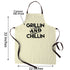 Grillin and Chillin Apron - Uncommongifts.in