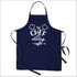 Crazy corner the chef is always right printed canvas cotton kitchen apron - Uncommongifts.in