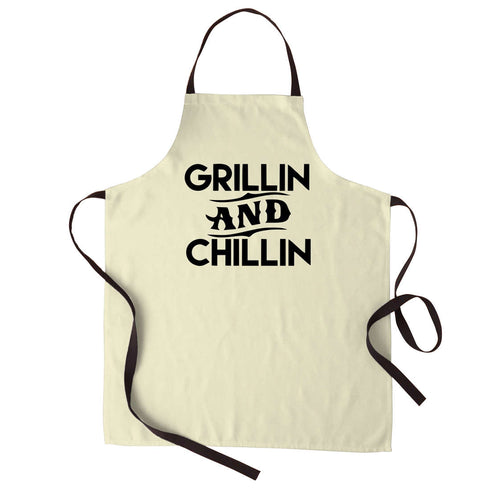 Grillin and Chillin Apron - Uncommongifts.in