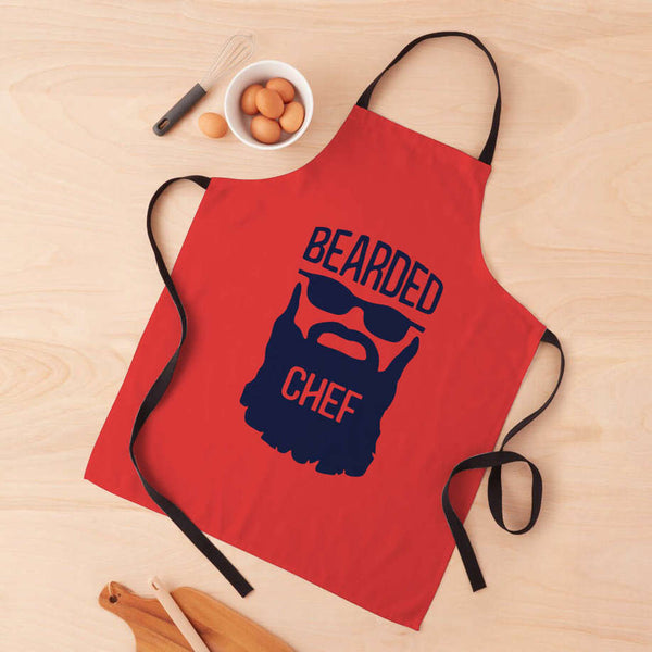 Bearded Chef Apron - Uncommongifts.in