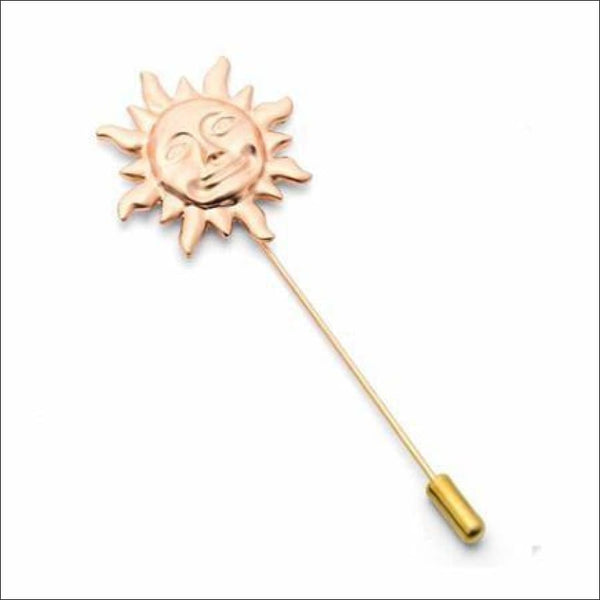 Phoebus Golden Lapel Pin - Uncommongifts.in