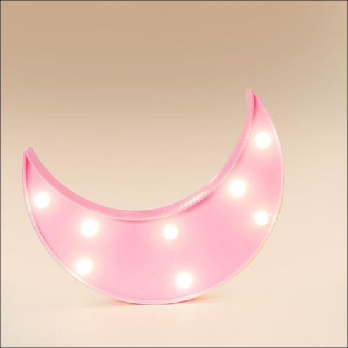 Pink Moon Marquee Lamp - Uncommongifts.in