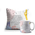 King Daddy Father’s Day Cushion Mug Combo - Uncommongifts.in