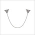 Triangle Linked Collar Brooch - Uncommongifts.in