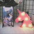 Unicorn face marquee lamp - Uncommongifts.in