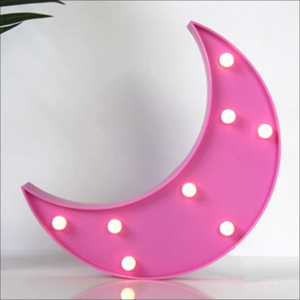 Pink Moon Marquee Lamp - Uncommongifts.in