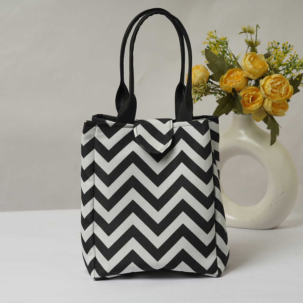 Black and white lunch bag shops