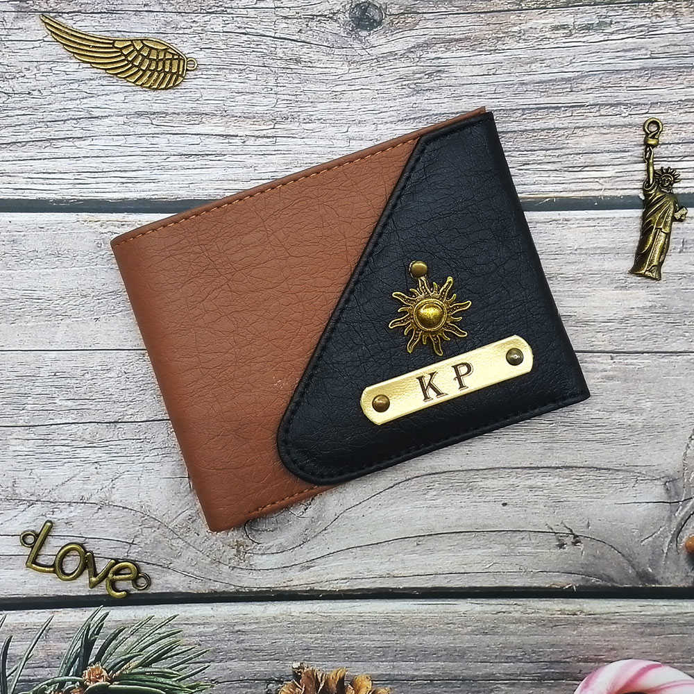 Amazon.com: RUGGEDGIFTS Custom Trifold Wallet GENUINE LEATHER, Engraved  Mens Wallet, Wallet with Name, Leather Wallet for Men Husband Dad Son  Boyfriend, Gift for Husband From Wife : Handmade Products