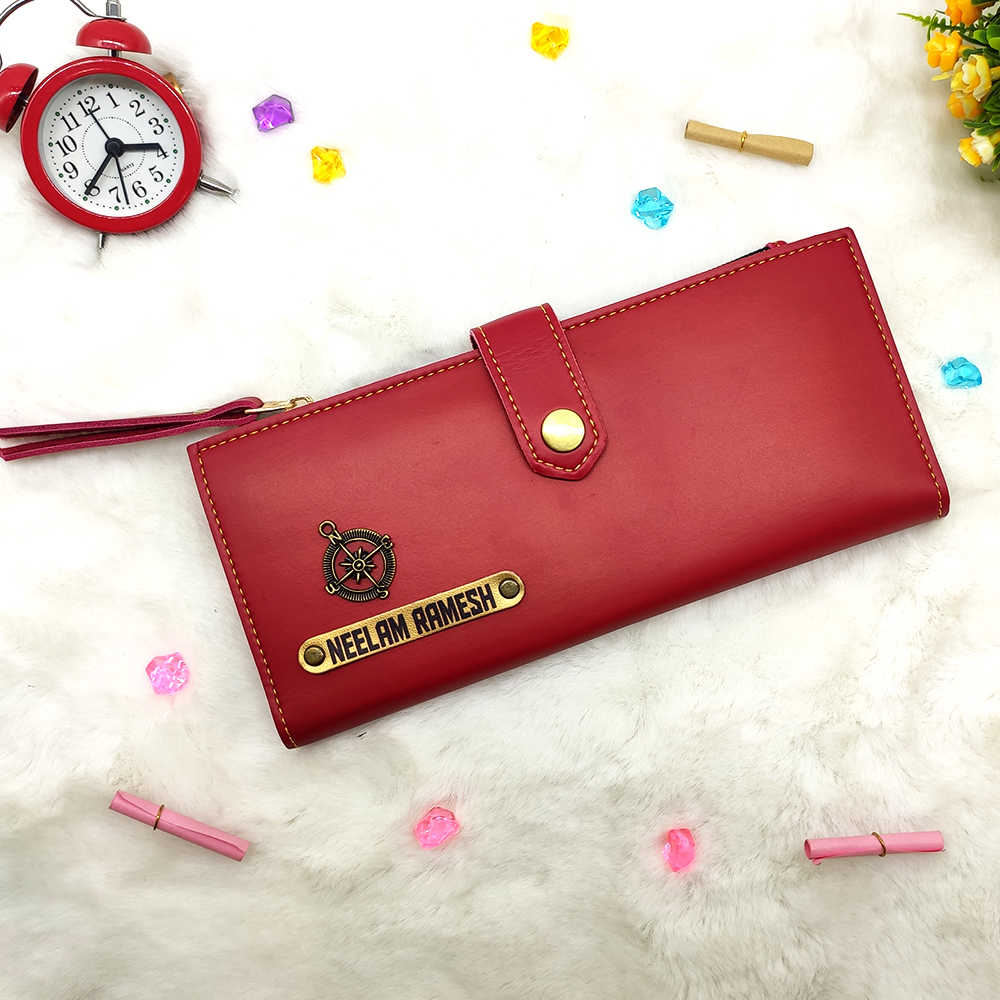 Women's Purse, Personalised Ladies Leather Purse With Card Holder, Zip Coin  Pocket, Personalized Women's Genuine Leather Wallet,gift for Her - Etsy