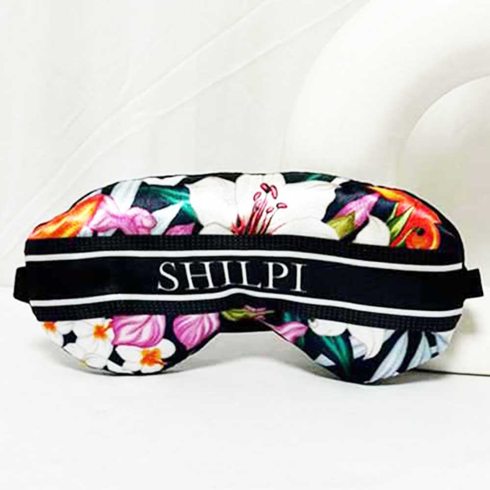 Personalized Floral Printed Eye Masks