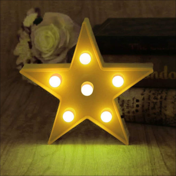 Star marquee lamp