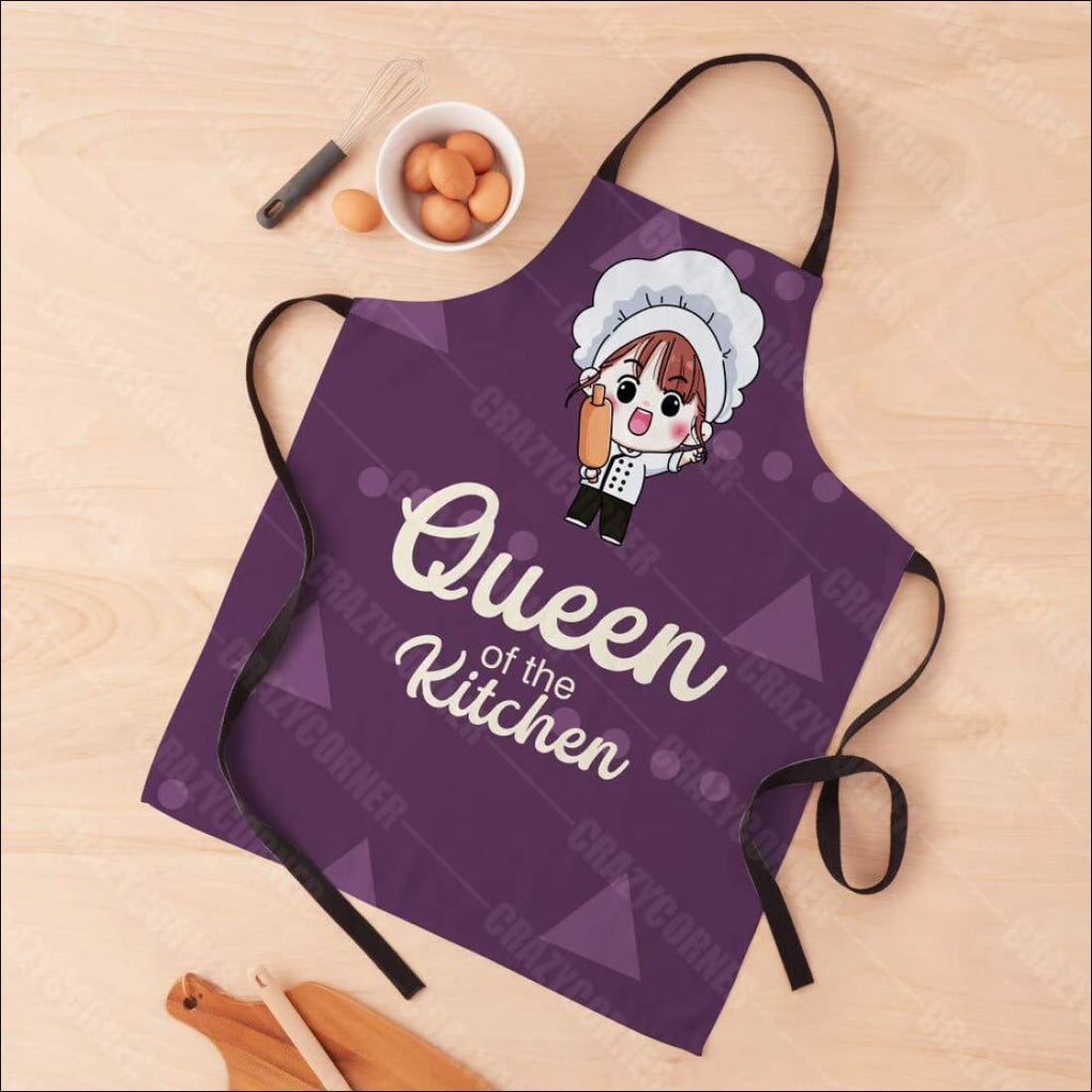 24/7 friendly Customer Service Mom Queen of the Kitchen Apron, Mom Queen of  the Kitchen Gift, Mother's Day Apron, Apron Gift for Mom, Mom Queen of the  Kitchen Cooking Apron, aprons for